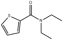 2-Thiophenecarboxamide, N,N-diethyl- Struktur