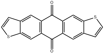 Anthra[2,3-b:6,7-b']dithiophene-5,11-dione Struktur