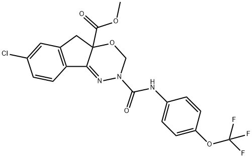 Indoxacarb Impurity 5 Struktur