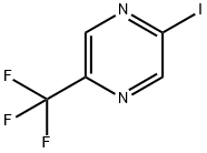 Pyrazine, 2-iodo-5-(trifluoromethyl)- Struktur