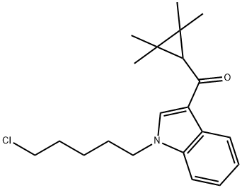 UR-144 N-(5-chloropentyl) analog Struktur