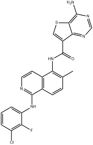 Belvarafenib Struktur