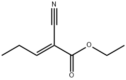 2-Pentenoic acid, 2-cyano-, ethyl ester, (2E)-