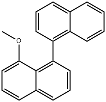 8-Methoxy-1,1’-binaphthalene Struktur