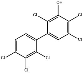 3'-OH-2,2',3,4,4',5'-HEXACB Struktur