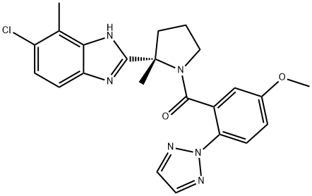 Nemorexant Struktur