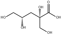 α-D-Isosaccharinic acid Struktur