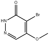 3(2H)-Pyridazinone, 4-bromo-5-methoxy- Struktur