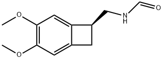 Formamide, N-[[(7S)-3,4-dimethoxybicyclo[4.2.0]octa-1,3,5-trien-7-yl]methyl]- Struktur