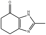 4H-Benzimidazol-4-one, 3,5,6,7-tetrahydro-2-methyl- Struktur