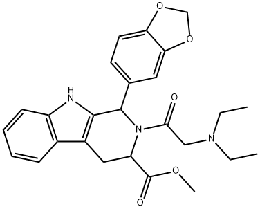 Diethylaminopretadalafil Struktur