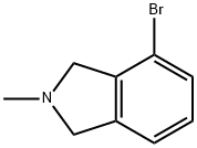 1H-Isoindole, 4-bromo-2,3-dihydro-2-methyl- Struktur