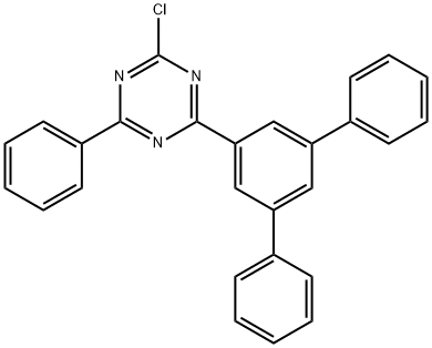 3',1'']terphenyl-5'-yl-[1,3,5]triazine Struktur