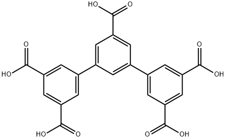 1,1':3',1''-terphenyl]-3,3'',5,5',5''-pentacarboxylic acid Struktur