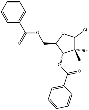 (2R)-2-deoxy-2-fluoro-2-methyl-α/β-D-erythro-pentofuranosyl chloride-3,5-dibenzoate