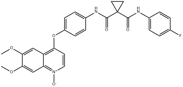 Cabozantinib impurity 1DYH Struktur