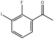 Ethanone, 1-(2-fluoro-3-iodophenyl)- Struktur