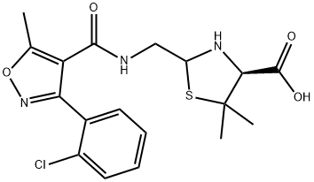 Cloxacillin Sodium EP Impurity B (Mixture of Diastereomers) Struktur