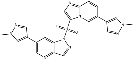 Glumetinib Struktur