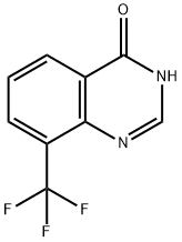 4(3H)-Quinazolinone, 8-(trifluoromethyl)- Struktur