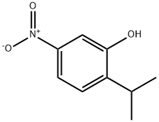 Phenol, 2-(1-methylethyl)-5-nitro- Struktur