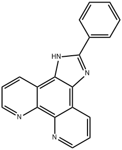 2-phenyliMidazole[4,5f][1,10]phenanthroline Struktur