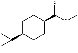 4α-tert-Butylcyclohexane-1α-carboxylic acid methyl ester Struktur