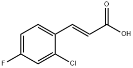 2-?Propenoic acid, 3-?(2-?chloro-?4-?fluorophenyl)?-?, (2E)?-