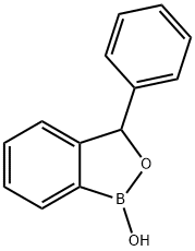 2,1-Benzoxaborole, 1,3-dihydro-1-hydroxy-3-phenyl- Struktur