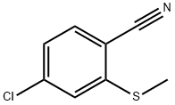 Benzonitrile, 4-chloro-2-(methylthio)-