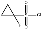 Cyclopropanesulfonyl chloride, 1-fluoro- Struktur