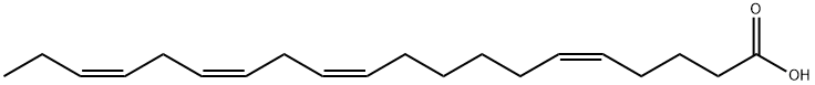 5,11,14,17-Eicosatetraenoic acid, (5Z,11Z,14Z,17Z)- Struktur