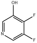 3-Pyridinol, 4,5-difluoro- Struktur