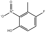 Phenol, 4-fluoro-3-methyl-2-nitro- Struktur