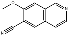 7-methoxyisoquinoline-6-carbonitrile(WX130309) Struktur