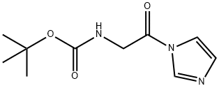 Carbamic acid, N-[2-(1H-imidazol-1-yl)-2-oxoethyl]-, 1,1-dimethylethyl ester