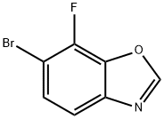 Benzoxazole, 6-bromo-7-fluoro- Struktur