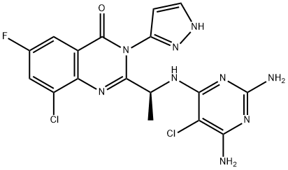 PI3Kβ and δ inhibitor 20a Struktur