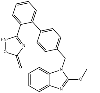 Azilsartan Impurity 5 Struktur