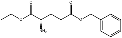 L-Glutamic acid, 1-ethyl 5-(phenylmethyl) ester Struktur