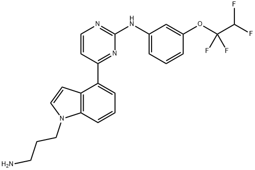 BCR-ABL-IN-1 Struktur