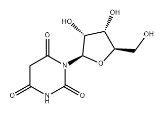 6-HYDROXYURIDINE) Struktur