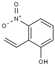 Phenol, 2-ethenyl-3-nitro- Struktur