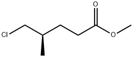 Methyl 5-Chloro-4-Methylpentanoate Struktur