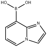 Boronic acid, B-imidazo[1,2-a]pyridin-8-yl- Struktur