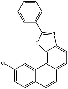 Phenanthro[3,4-d]oxazole, 10-chloro-2-phenyl-