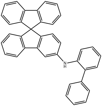 9,9'-Spirobi[9H-fluoren]-3-amine, N-[1,1'-biphenyl]-2-yl- Struktur