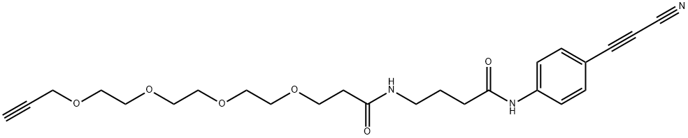 APN-C3-PEG4-alkyne Struktur