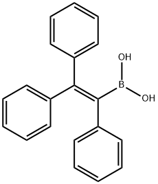 Boronic acid, B-(1,2,2-triphenylethenyl)- Struktur