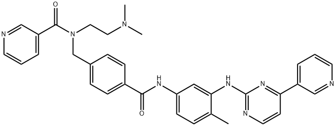 PDGFRα kinase inhibitor 1 Struktur